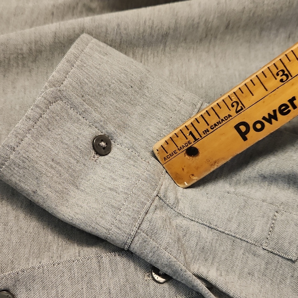 Kit and Ace Gray Button Down Shirt - XS - Picture 10 of 12